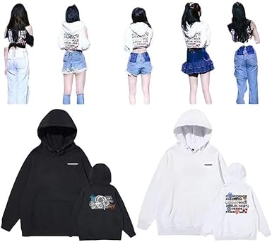 新品未開封　LESSERAFIM FEARNADA ファンミ　パーカー　Lサイズ LE SSERAFIM FEARNADA フーディー パーカー M - メルカリ